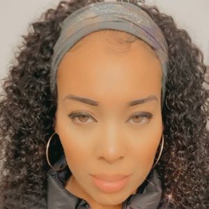 Curly Brazilian Human Hair 8-26 inch Headband Wig